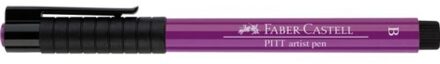 tekenstift Faber-Castell Pitt Artist Pen Brush 134 donkerviolet Paars