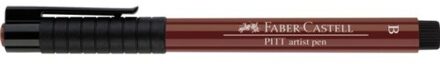 tekenstift Faber-Castell Pitt Artist Pen Brush 192 indisch rood