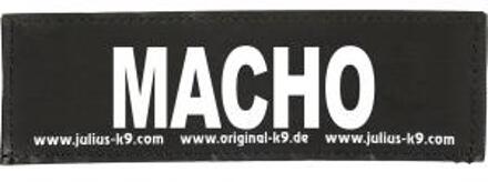 Tekstlabel – Macho klein