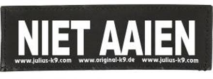 Tekstlabel – Niet aaien klein