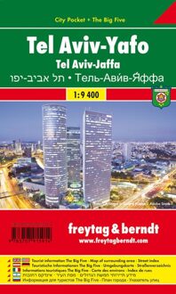 Tel Aviv - Yafo 1 : 9.400. City Pocket + The Big Five - Boek 62Damrak (3707915913)