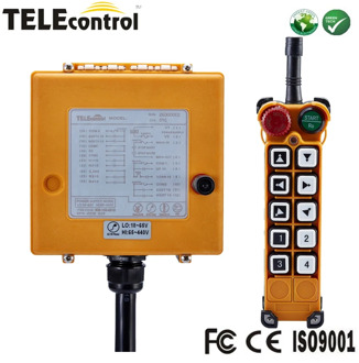 Telecontrol 10 keys two steps F26-B3 wireless industrial crane radio remote control for lifting tower crane