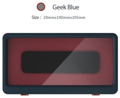 Telefoon Houder Waterproof Case Box Wandmontage Alle Bedekt Mobiele Telefoon Planken Zelfklevende Douche Accessoires blauw