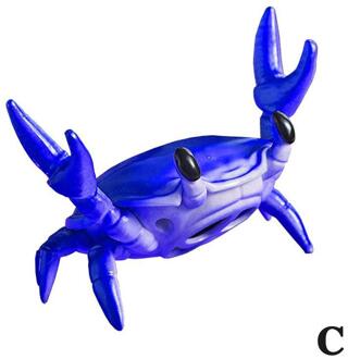 Telefoon Stand Gewichtheffen Krab Bluetooth Speaker Multifunctionele Mobiele Bril Penhouder blauw