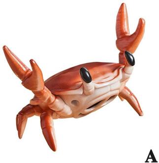 Telefoon Stand Gewichtheffen Krab Bluetooth Speaker Multifunctionele Mobiele Bril Penhouder geel