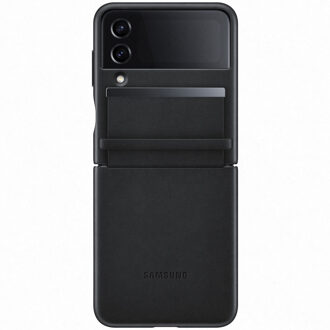 telefoonhoesje Galaxy Z Flip4 Flap Cover (Zwart)