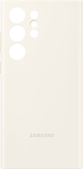 telefoonhoesje Silicone Case Galaxy S23 Ultra (Cream)