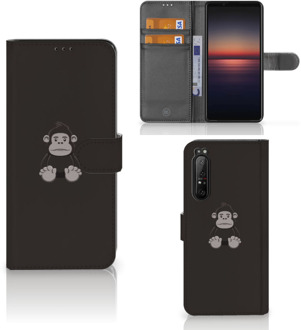 Telefoonhoesje Sony Xperia 1 II Wallet Book Case Verjaardagscadeau Gorilla