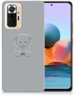 Telefoonhoesje Xiaomi Redmi Note 10 Pro Hippe Hoesjes Baby Olifant