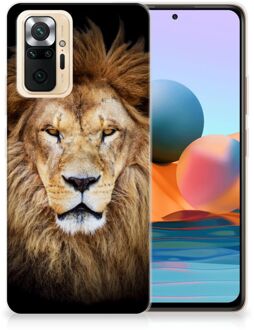 Telefoonhoesje Xiaomi Redmi Note 10 Pro Hippe Hoesjes Customize Super als Vaderdag Cadeau Leeuw