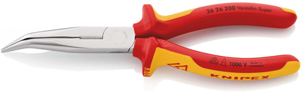 telefoontang 200 mm VDE gebogen - 2626200SB