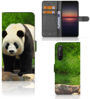 Telefoontas Sony Xperia 1 II Hoesje Panda