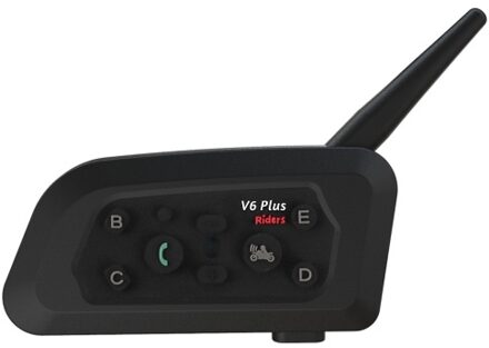 Teleheer V6 Pro Motorcycle Helmet Intercom 1200M Duplex Interphone Headset Riding Walkie-talkie for Motorcycle Helmet Moto