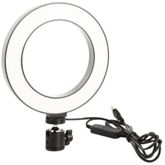 Teleprompter accessory light and front phone holder