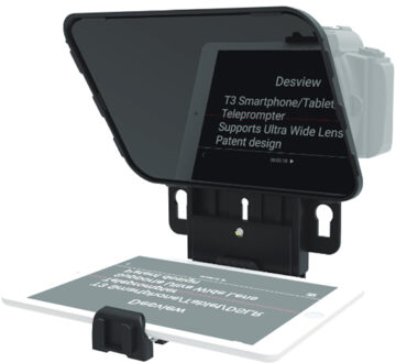 Teleprompter T3 for smartphone/tablets