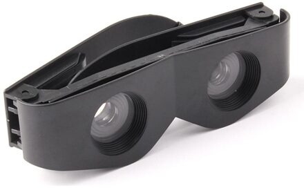Telescoop Bekwame Productie Vissen Telescoop Bril Abs Frame Outdoor Vergrootglas Verrekijker Eyewear Black