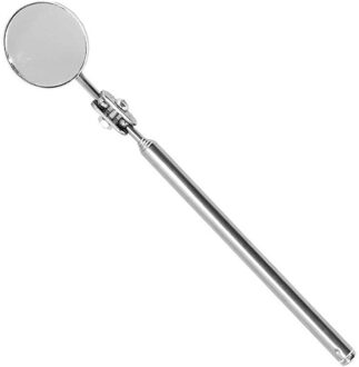 Telescoop Bolle Spiegel Automotive Telescopische Detectie Lens Inspectie Hand Tool Bolle Spiegel Uitbreiding Car Hoek View Pen 50MM