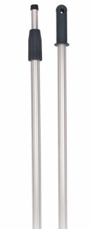 telescoopsteel - aluminium - zilver - van 100 tot 200 cm