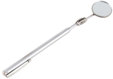 Telescoping Inspection Round Mirror Extending Car Angle View Pen Hand Tool 360 Degree Swivel Angle View Repairing Accessories