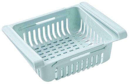 Telescopische Lade Koelkast Opbergdoos Slide Voedsel Fruit Groenten Organizer Container Mand Houder Sliding Opbergdoos nee.01