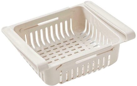Telescopische Lade Koelkast Opbergdoos Slide Voedsel Fruit Groenten Organizer Container Mand Houder Sliding Opbergdoos nee.04