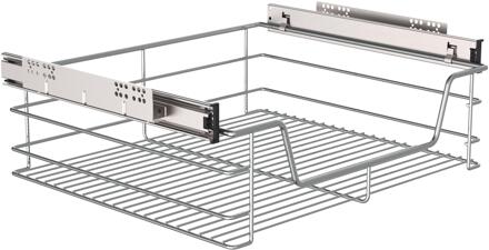 Telescopische lade voor 60 cm kast 500 x 150 x 450 mm | chroom - 4328 4328
