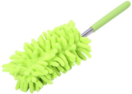 Telescopische Microvezel Duster Uitschuifbare Schoonmaken Thuis Auto Cleaner Dust Handvat Huisstofmijt Draagbare Afstoffen Borstel 3 geel