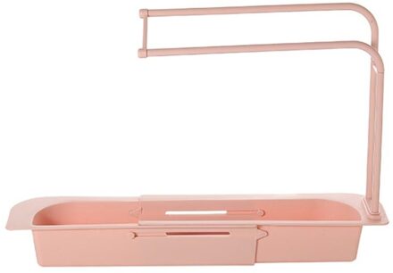 Telescopische Water Trog Gootsteen Water Baffle Afvoer Rack Anti-Splash Baffle Keuken Plank Gootsteen Guard Keuken Water Splash Guard