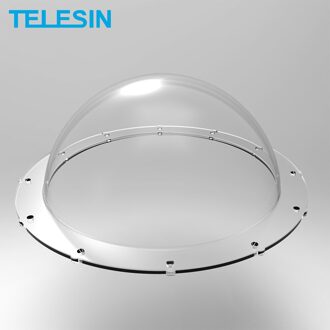 Telesin 6 Inch Dome Poort Transparante Cover Vervanging Voor Gopro Hero 5 6 7 8 9 10 Hero 4 3 + 3 Xiaomi Yi 4K 4K + Dji Osmo Action