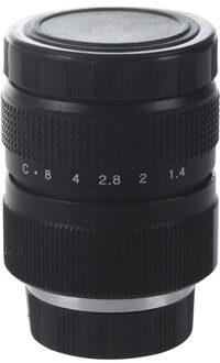 Televisie Tv Lens/Cctv Lens Voor C Mount Camera 25Mm F1.4 In Zwart