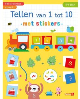 Tellen van 1 tot 10 met stickers (5-6 j)