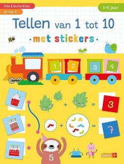 Tellen van 1 tot 10 met stickers (5-6 j)