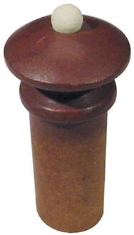 Teller EA-22002BW altviool eindpin altviool eindpin, in boxwood, medium, hill model, met witte bal