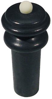 Teller EA-22002EW altviool eindpin altviool eindpin, in ebben, medium, hill model, met witte bal