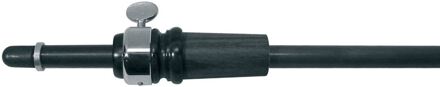 Teller EPB-362E contrabas eindpin contrabas eindpin, ebben, 35cm. 16mm zwarte stang, kegel 29,5-32mm