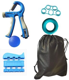 Telling Grip Grip Bal Bidirectionele Vinger Kracht Apparaat Grip Ring Rally Apparaat Hand Oefening Set