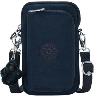 Telmo b blue bleu 2 telefoontasje dames Blauw - H 18 x B 11 x D 3.5 cm