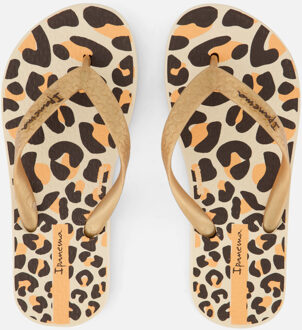 Temas Slippers Junior beige - oranje - zwart - 29-30