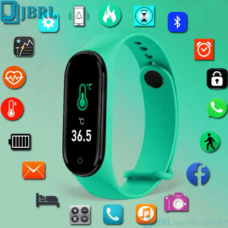 Temperature Watch Children Kids Watches For Girls Boys Wrist Watch Child Students Fashion Clock Electronic Digital Wristwatch