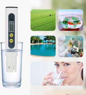 Temperatuur Backlight Zonlicht Tester Handheld Tds Digitale Water Tester Pen Water Zuiverheid Controleren Analyze Meter