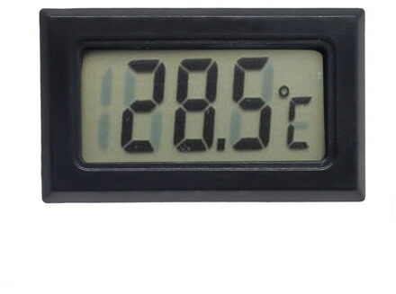 Temperatuur Thermometer Venster Indoor Outdoor Wall Garden Home Afgestudeerd Disc Meting zwart