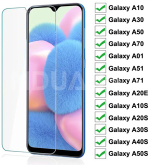 Tempered Glass For Samsung Galaxy A10 A30 A50 A70 Screen Protector Glass Samsung A20E A10S A20S A30S A40S A50S A70S M30S Glass