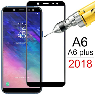Tempered Glass For Samsung Galaxy A6 2018 A6plus A600F Screen Protector on the For Samsung A6 Plus A6+ A 6 Protective Film Cover