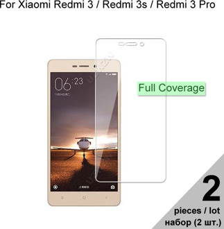 Tempered Glass For Xiaomi Redmi 3 3s 3 Pro Explosion-proof Full Cover Screen Protector Protective Glass For Xiaomi Redmi 3 3s