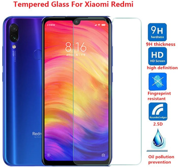 Tempered Glass For Xiaomi Redmi Note 7 8 9 9s Pro 8T 5 Plus 6 6A 7A 8A 9A Mi 9 Lite Poco X3 NFC Screen Protector