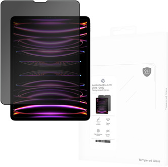 Tempered Glass Privacy Screen Protector geschikt voor iPad Pro 12.9 2022 (6th Gen)/iPad Pro 12.9 2021 (5th Gen) 1 stuk