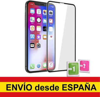 Tempered Glass Protector To IPHONE XR/11 BLACK Full Front