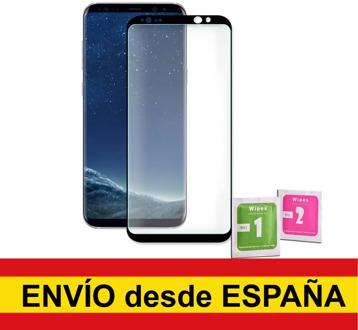 Tempered Glass Protector To SAMSUNG GALAXY S8 PLUS BLACK Full