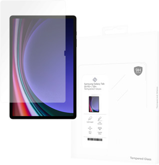 Tempered Glass Screen Protector geschikt voor Samsung Galaxy Tab S9+ / S9 FE+ - Transparant 1 stuk