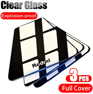 Tempered Protective Glass On the For Xiaomi Redmi Note 8 9 7 6 9s Pro Full Cover Screen Protector For Redmi 8 7 6 8A 7A 6A Glass